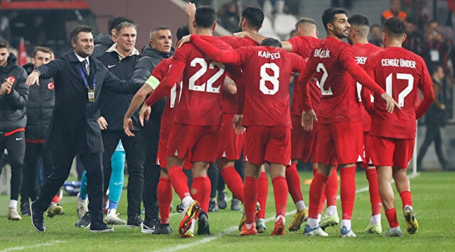 A Millîler hazırlık maçında İskoçya'yı 2-1 yendi
