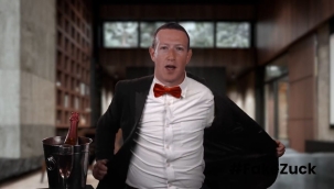 ABD'de aktivistlerden sahte Zuckerberg'li reklam