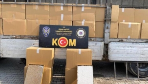 Adana'da kaçak sigara operasyonu: 21 gözaltı