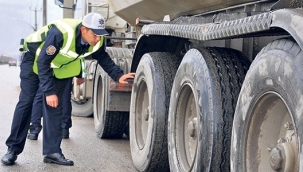 Bolu'da zorunlu kış lastiği uygulaması başladı