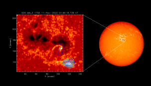 Çin uydusu, Güneş patlamasını görüntüledi