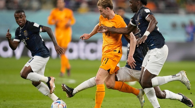 Dünya Kupası A Grubu: Hollanda 1-1 Ekvador