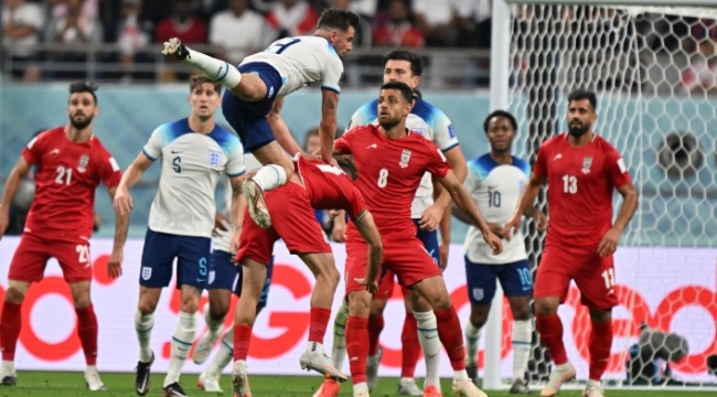 Dünya Kupası B Grubu: İngiltere İran'ı 6-2 yendi