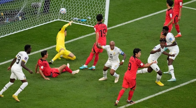 Dünya Kupası H Grubu: Güney Kore 2-3 Gana