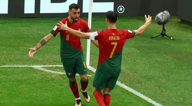 Dünya Kupası H Grubu: Portekiz 2-0 Uruguay