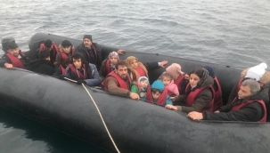 Kırklareli açıklarında 16 kaçak yakalandı