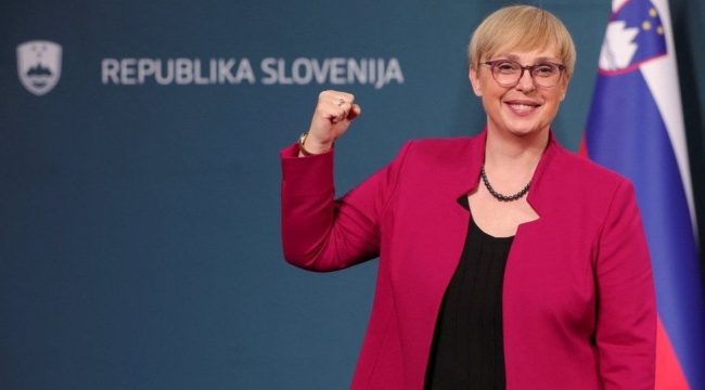 Slovenya'nın yeni cumhurbaşkanı Natasa Pirc Musar oldu