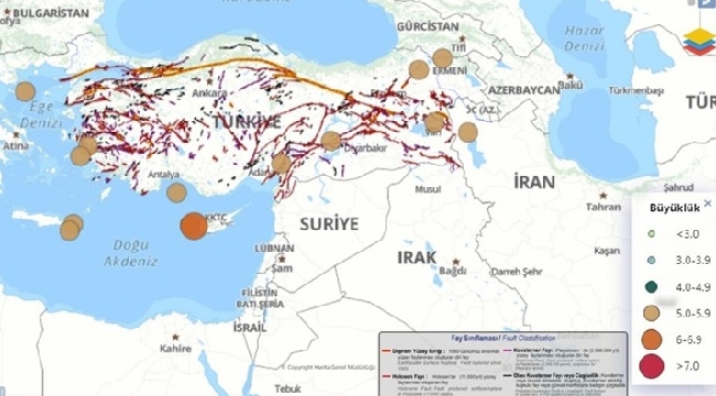 Son 10 ayda 17 bin deprem meydana geldi