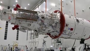 Çin'in Tiangong Uzay Üssü'ne son modül de ulaştı