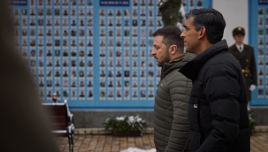 Sunak, Kiev'de Zelenski ile görüştü