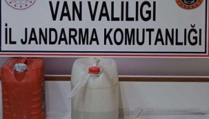 Van'da, 30 kilo sıvı metamfetamin ele geçirildi