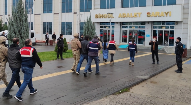 Bingöl'de PKK/KCK operasyonu: 7 kişi tutuklandı