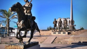 Burhaniye'de Kuvâ-yı Milliye anıtına saldırı