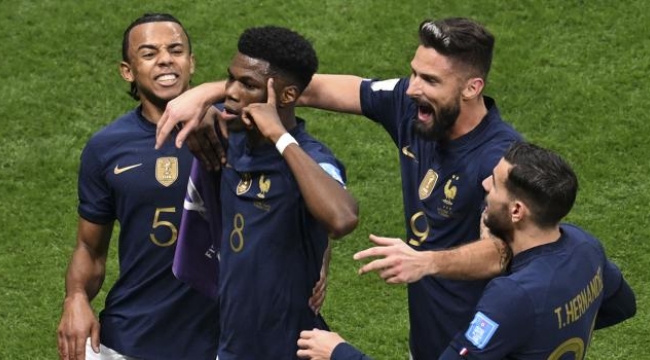 Dünya Kupası çeyrek final: İngiltere 1-2 Fransa