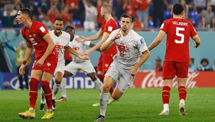 Dünya Kupası G Grubu: Sırbistan 2-3 İsviçre