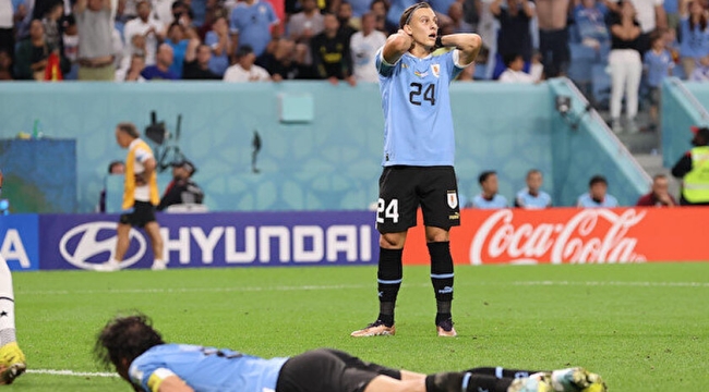 Dünya Kupası H grubu Gana 0-2 Uruguay