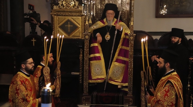 Fener Rum Patrikhanesi'nde Noel ayini düzenlendi