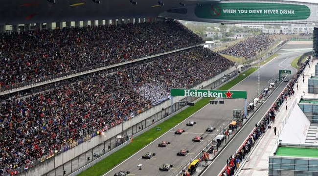 Formula 1 Çin Grand Prix'i iptal edildi