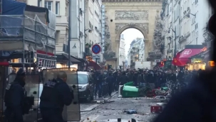 Fransa'da PKK yanlıları 35 polisi yaraladı