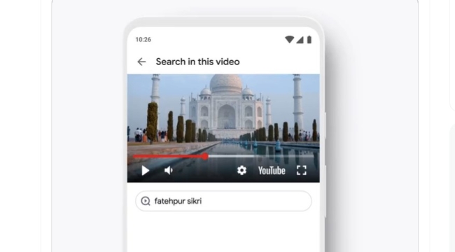 Google, video içi arama özelliğini test ediyor