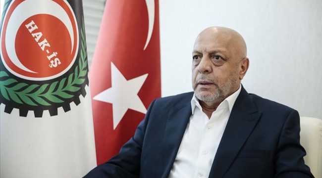 Hak-İş Başkanı: "Gelir vergisi %10'a sabitlenmeli"