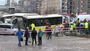 İstanbul'da tramvayla otobüs çarpıştı: 19 yaralı