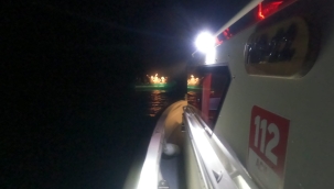 İzmir açıklarında 43 kaçak kurtarıldı 