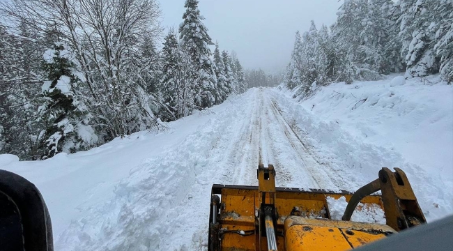 Kastamonu'da 13 köy yolu ulaşıma kapandı