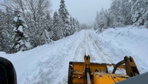 Kastamonu'da 13 köy yolu ulaşıma kapandı