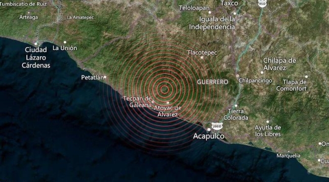 Meksika'da 6 büyüklüğünde deprem oldu