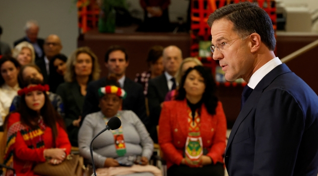 Rutte, Hollanda'nın kölelik tarihi için özür diledi