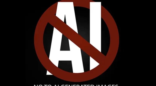 Sanatçılardan yapay zeka karşıtı internet eylemi