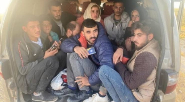 Siirt'te 45 kaçak ve 2 organizatör yakalandı