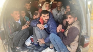 Siirt'te 45 kaçak ve 2 organizatör yakalandı