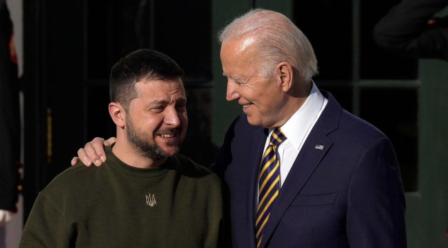 Zelenski, Biden'la görüşmek için ABD'ye gitti