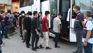 1-5 Ocak tarihlerinde 1028 kaçak sınır dışı edildi