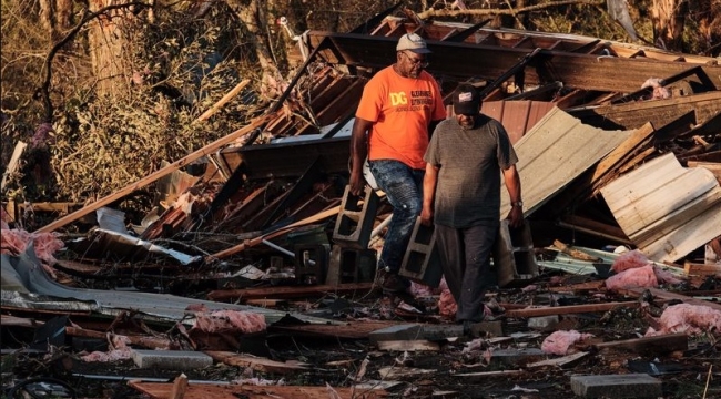 ABD'de çıkan hortumlar nedeniyle 7 kişi öldü