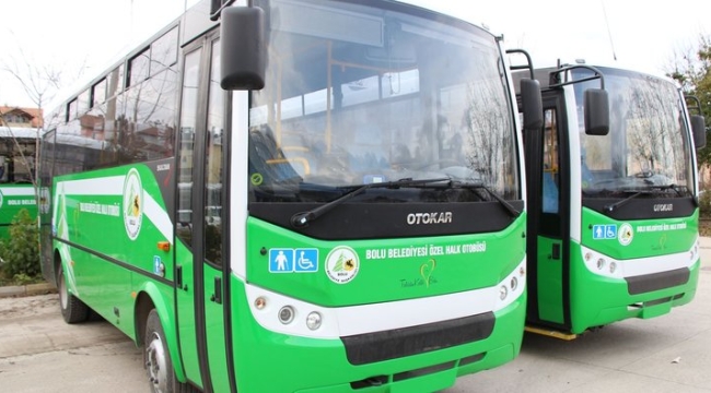 Bolu'da toplu ulaşıma %40 zam yapıldı