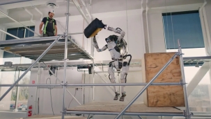 Boston Dynamics robotu Atlas'tan yeni video