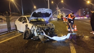 Diyarbakır'da zincirleme kaza: 1 ölü, 5 yaralı var