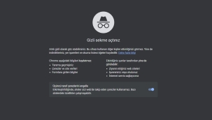 Google Chrome'dan şifreli gizli sekme özelliği