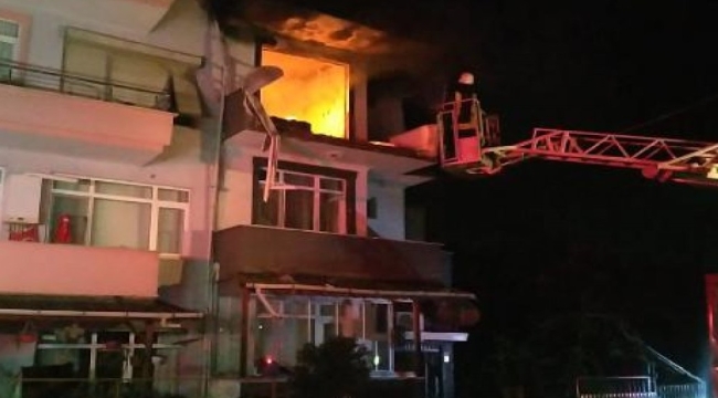 Kocaeli'de apartmanda doğalgaz patladı: 5 yaralı