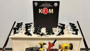 Kocaeli'de silah kaçakçılığı operasyonu: 4 gözaltı