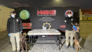 Mersin Limanı'nda 45 kg kokain ele geçirildi
