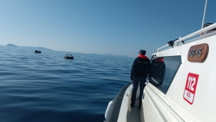 Muğla açıklarında 52 kaçak kurtarıldı