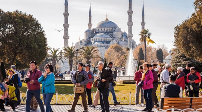 Türkiye'nin turizm geliri 2022'de %53,4 arttı