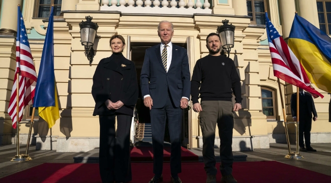 ABD başkanı Joe Biden'dan Kiev'e sürpriz ziyaret