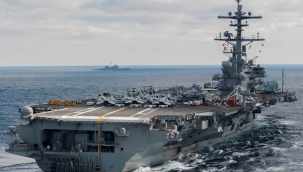 ABD uçak gemisi, deprem yardımı için Akdeniz'de