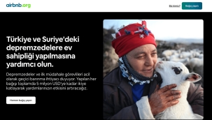 Airbnb'den depremzedeler için kampanya