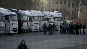 Bosna Hersek'ten Türkiye'ye 54 tır yardım geliyor